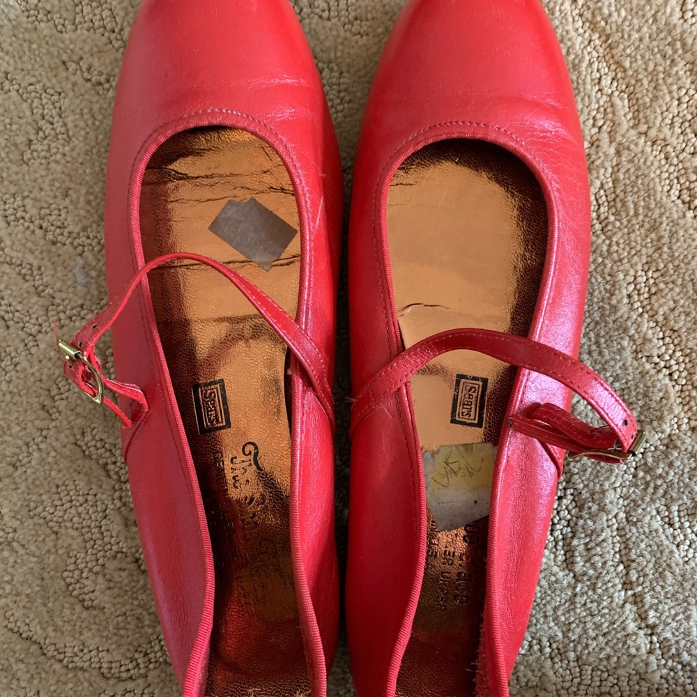Vintage Red Shoes